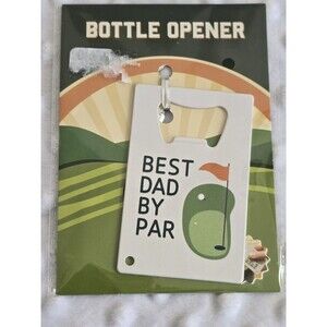 Golf Bottle Opener Dad Novelty Pulsar Company Best Dad By Par New Gift Stocking